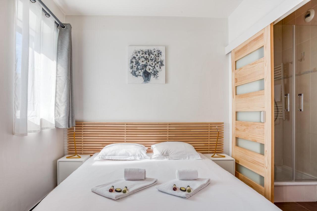 Lyon Confluence - Duplex Au Calme Avec Parking Prive En Option Appartement Buitenkant foto