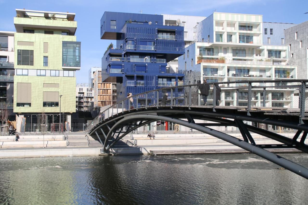 Lyon Confluence - Duplex Au Calme Avec Parking Prive En Option Appartement Buitenkant foto